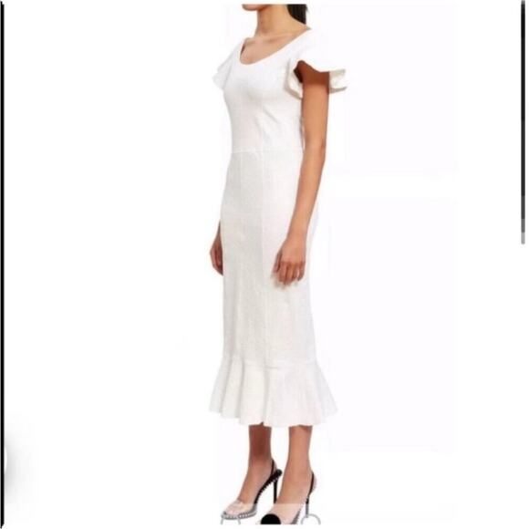 NWT Opening Ceremony Medallion Jacquard Lotus Dress - Picture 2 of 9